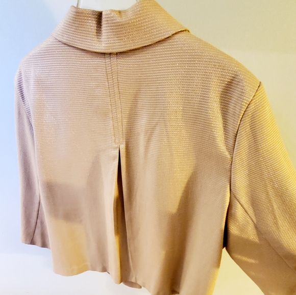 Swing Blazer Cream plus size 20 woman - Picture 4 of 8